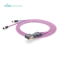 CANopen Gateway Cable: DB9 to M12 for Industrial Automation, RS232 to CAN Bus System Connection1