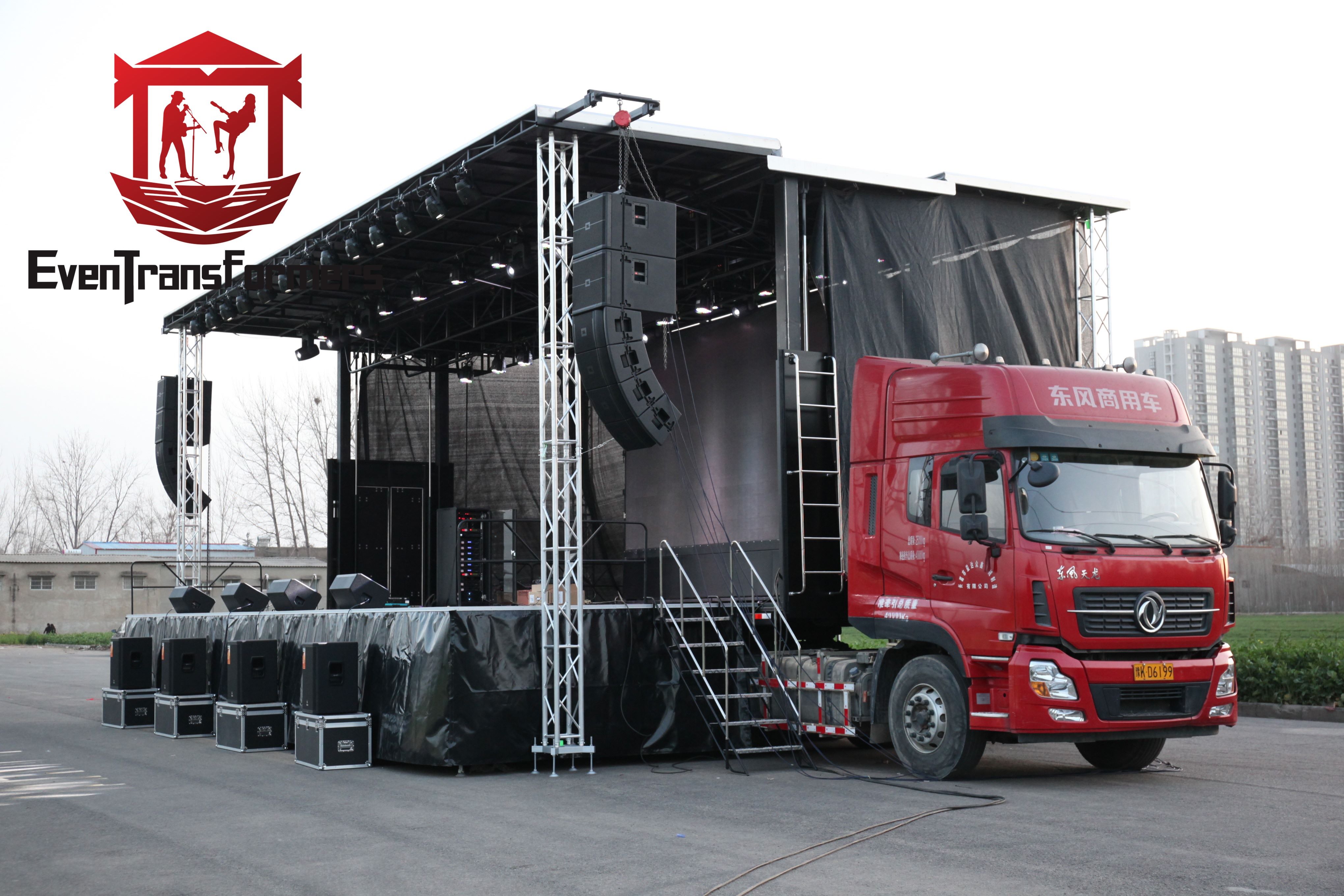 Mobile Kreuzfahrer -Anhänger -Lkw
