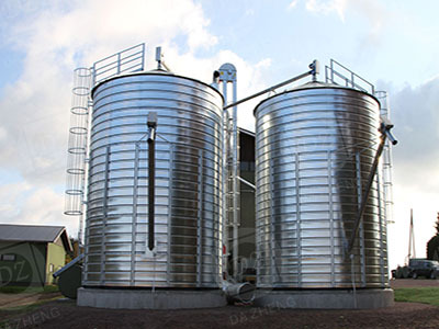 Какви са мерките за сушене и вентилация на стоманени силози?