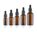 5ml/10ml/15ml/20ml/30ml/50ml/100ml Wholesales Luxury Amber Rubber Cap Frosted Oil Glass Dropper Bottle Oil Packaging1