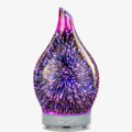 3D Firework Glass Essential Oil Diffuser - Ultrasonic Humidifier & Aromatherapy1