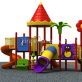 Chinese Factory Custom Large Plastic Slide Playground for Kids Outdoor Games1