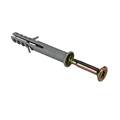 30mm to 300mm Nylon Frame Fixing Wall Plugs, Anchors, and Nails for External Wall Insulation - Carton Steel and Plastic Construction1