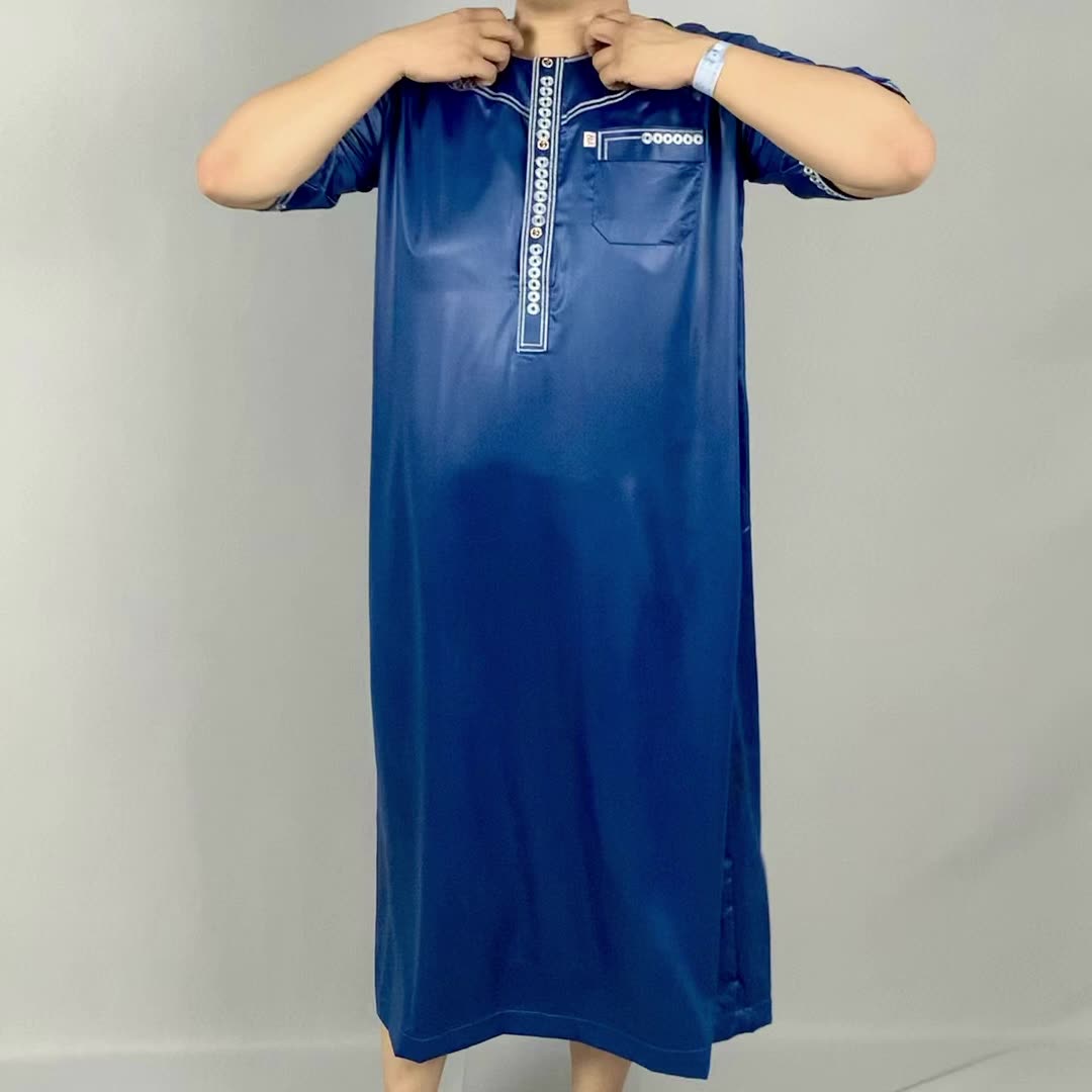 VENDITA CALDA MOROCCA DUBAI THOBE MUSLIM THOBE TOBE PER MEN1