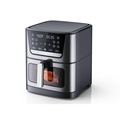 2025 Neues Design, 8–10 l, digitales LED-Display, Küchenofen, multifunktionale ölfreie Luftfritteuse für schnelles Kochen, Pizza-Friteuse, Ofen1