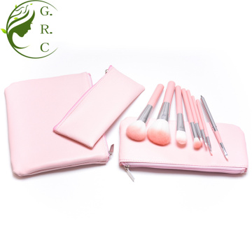 China Top 10 Competitive Makeup Brush Set Pink Enterprises