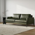 Designs modernes meubles de maison Ensemble vert 3 siège Velvet en cuir canapé métal sectionnel salon Sofa1