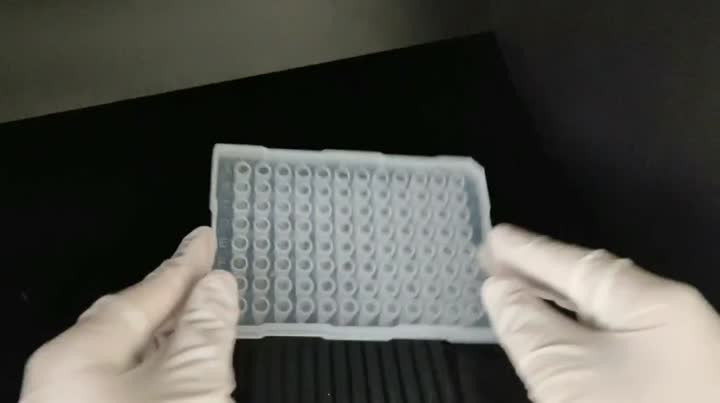 0,2ml 96-ямка PCR плоча Пола с височина ABI 2