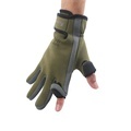Army Green Neoprene Custom Logo Gloves: Waterproof and Warm for Outdoor Sports1