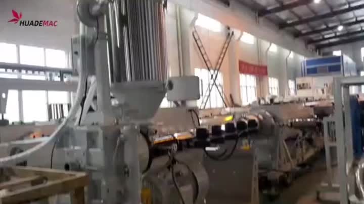 110-315mm sewer pipe extrusion line 