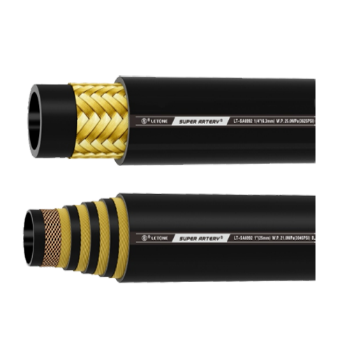 High temperature hydraulic hose