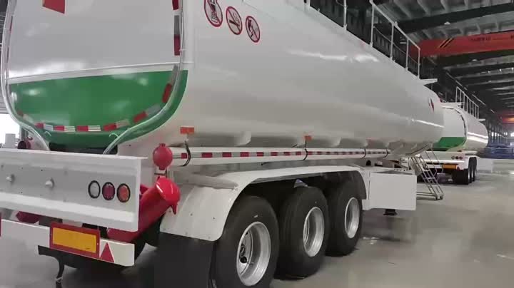 Trailer de combustible de 3 ejes