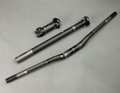 TOSEEK full carbon bike handlebar set  seatpost stem mountain bike handlebar set1