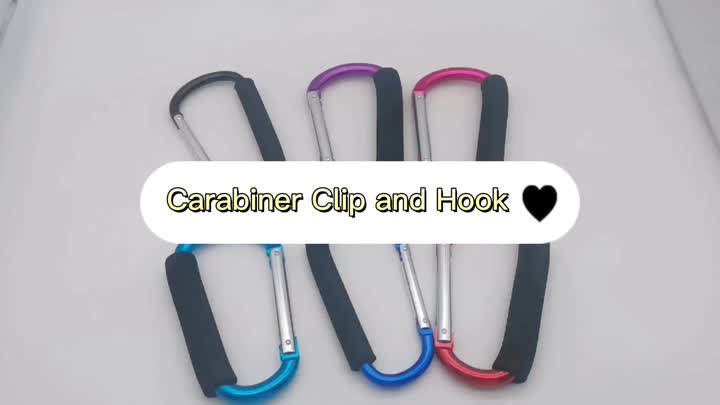 Clipe e gancho de carabiner