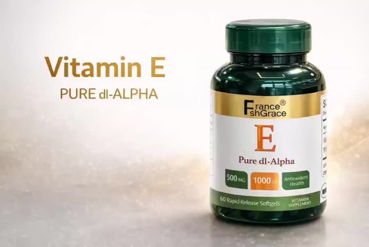Cápsulas gelatinosas de vitamina E