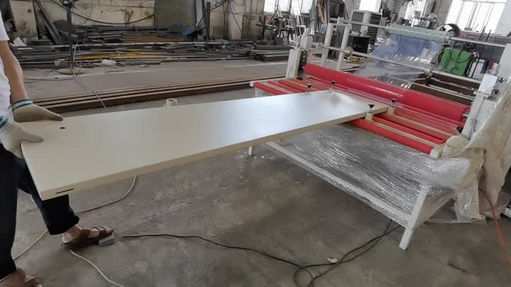 machine de stratification pour panneau d&#39;aluminium