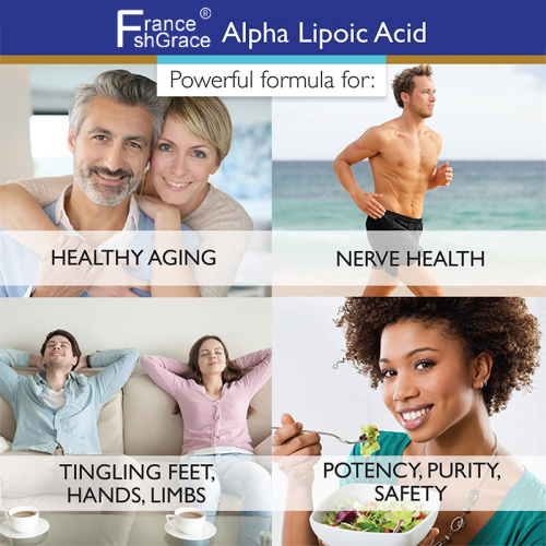 Ácido alfa lipóico 600mg por porção