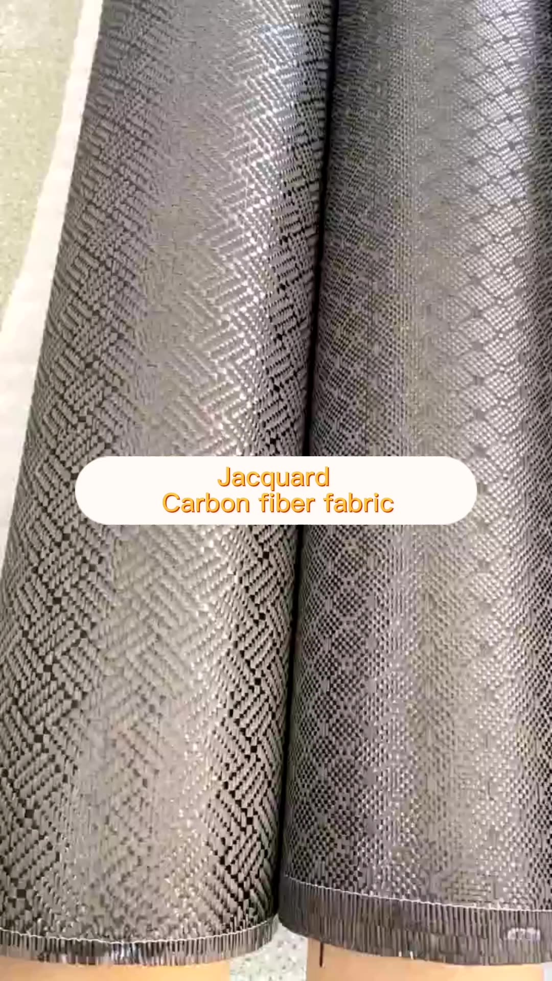 Factory Wholesale High Strength Custom Jacquard 100% en tissu en fibre de carbone Rolls1