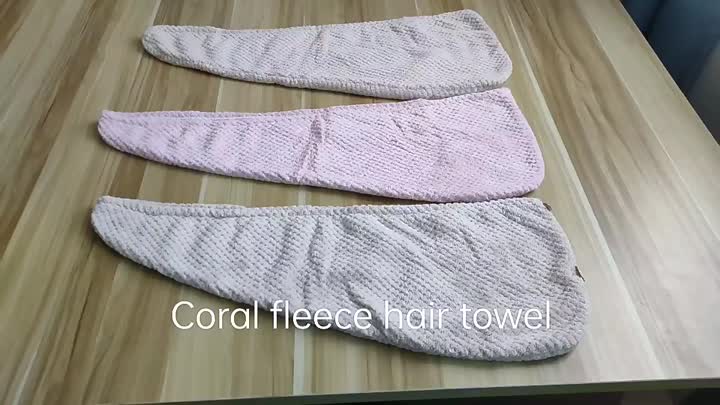 Microfibre Twist Wrap Hair Séchage-Sèche avec mais