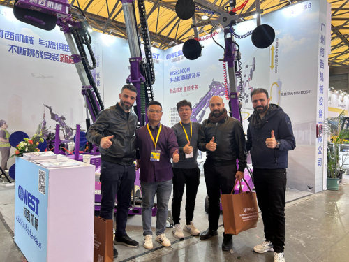 Koeste machines schijnt bij Bauma China 2024