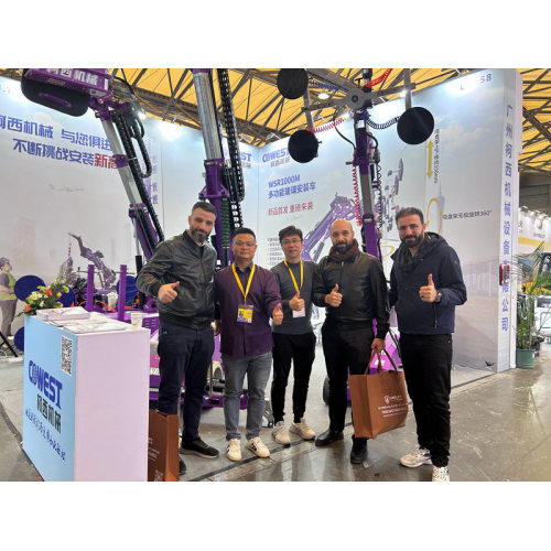 Koeste machines schijnt bij Bauma China 2024