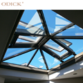 Skylight Mái nhà cửa sổ tự động Powder Blind Powder Thiết kế đồ họa bằng thép không gỉ Hợp kim Aluminum Hợp kim ngang hiện đại1