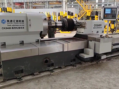 เครื่องกลึง CNC Roll ที่ใช้งานหนัก - การตัดเฉือนที่มีความแม่นยำสูงซึ่งเป็นที่รักใหม่ของอุตสาหกรรมการผลิต