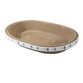 Sustainable Bowl Shaped Cat Scratcher Lounge Bed with Durable Corrugated Paper Pads1