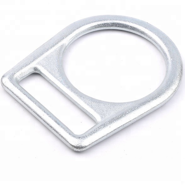 JENSAN D-ring D Ring Wholesale High Quality Safety Zinc Metal Inner Width Steel 54mm Safety Harness Webbing Accessories 100pcs1