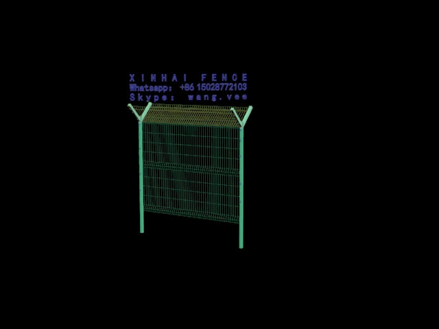Xinhai 3D -Schweißnetzzaun mit y Post1