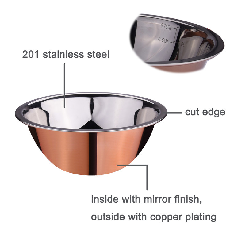 Baking Bowl Stainless Steel