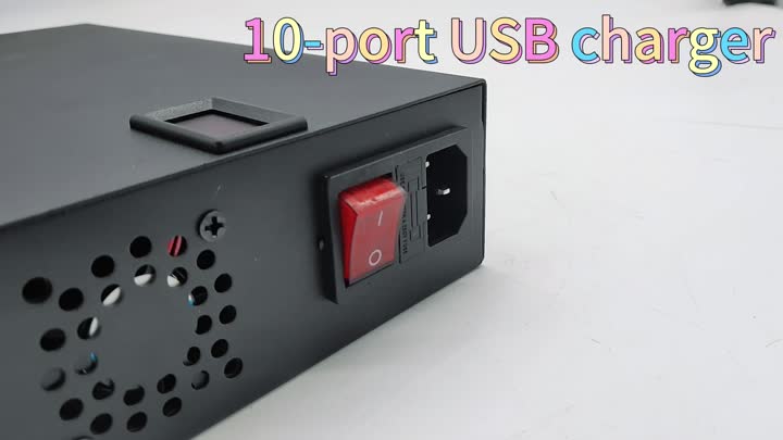 10-port USB charger