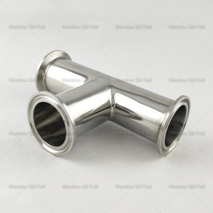 3A SMS DIN Stainless Steel Hygienic Polished Elbow Bend, Tee, Reducer Pipe Fittings