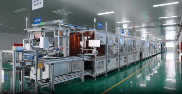 Electronic water pump production line