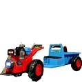 Wholesale Kids Electric Ride-on Toys: 2-Seater Battery-Powered Cars and Tractors1
