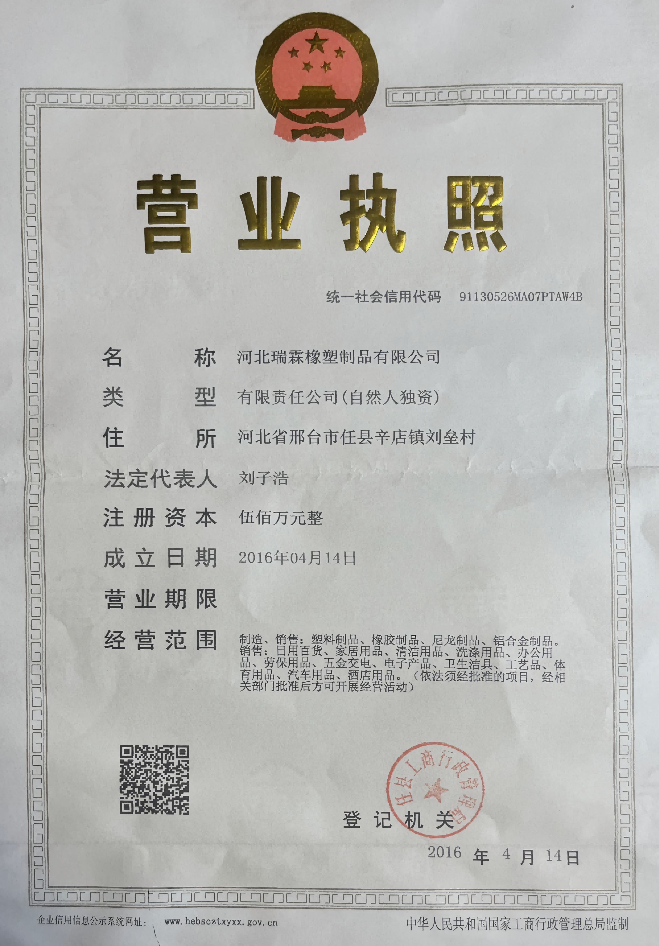 Business License