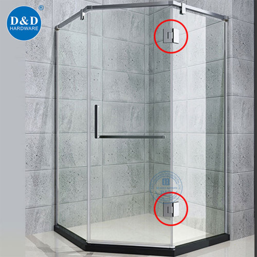 Come regolare la cerniera del perno della porta della doccia in vetro