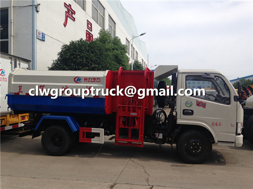 Hang Barrel Garbage Truck Operation demo