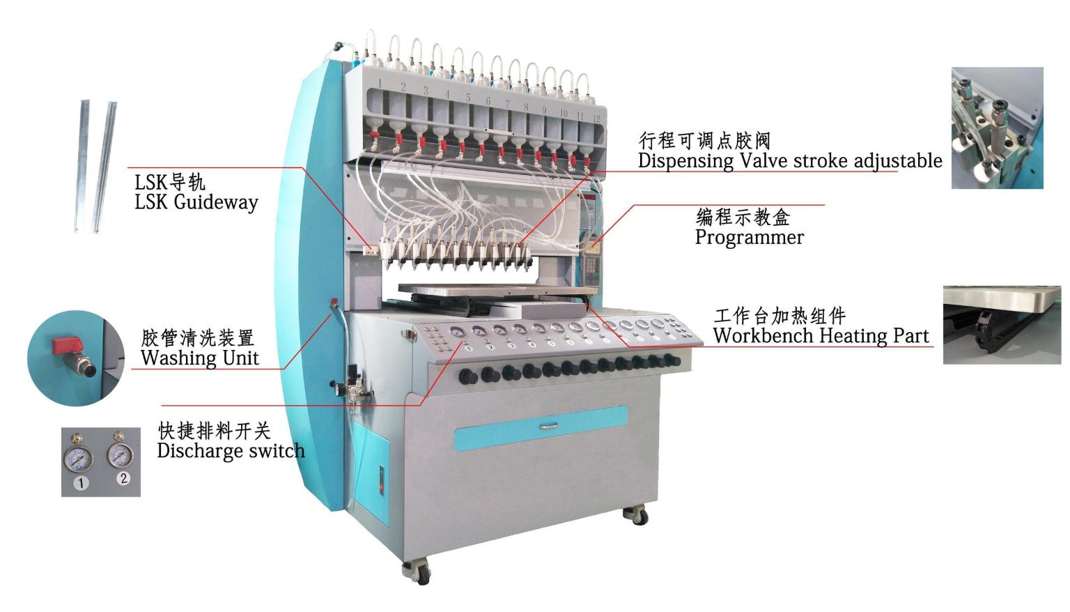 About Jinyu dispensing machine details