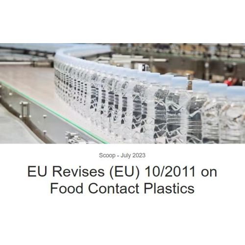 الاتحاد الأوروبي مراجعة (EU) 10/2011 OnFood Contact Plastics