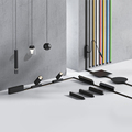 Low Voltage Adjustable 24V/48V 20W LED Track Light Magnetic Spotlight Rail Lighting System1