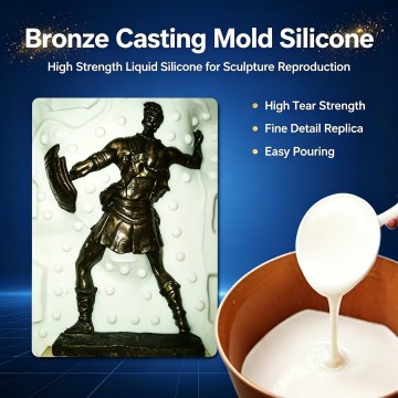 Bronze Casting Mold Silicone Rubber: Precision Reproduction Silicone for Art Bronze Sculpture Casting