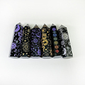 Wholesale High Quality Crystal Stones for Home Decoration - Black Obsidian Moon Tower1