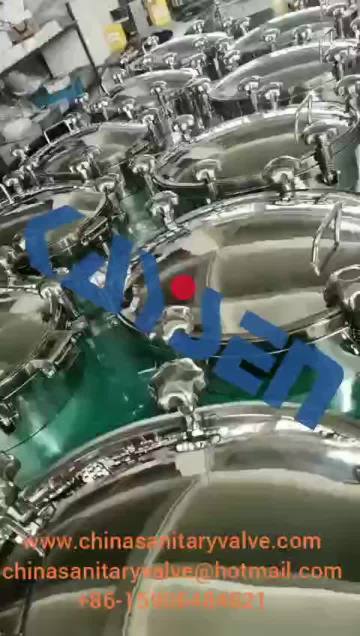 KAYSEN-CHINA SANITARY FOOD GRADE MANWAY MANHOLE COVER-WWW.CHINASANITARYVALVE.COM