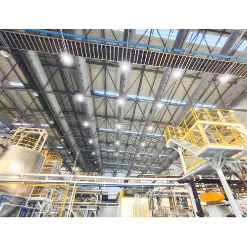 Fiber fabric rubber-plastic composite air ducts are applied in industrial plants