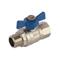 High Quality Brass Ball Valve with Red Handle1