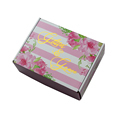 Custom Printed Flower Cardboard Paper Box Packaging1
