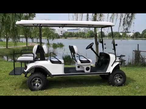 2+2 seats gas golf carts