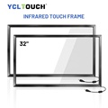 ycltouch 공장 고품질 IR 터치 프레임 20 포인트 4 : 3/16 : 9 ir 멀티 터치 스크린 오버레이 키트 키오스크 1