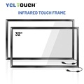 YCLTOUCH Factory High Quality ir touch frame 20 point 4:3/16:9 Ir multi touch screen overlay kit frame For Kiosks1
